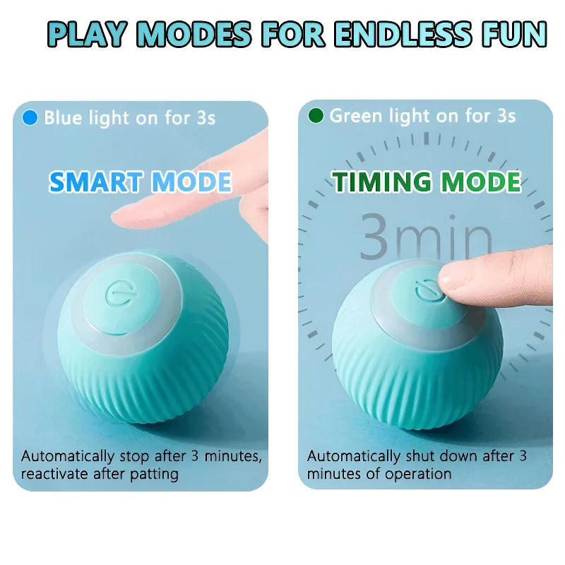 The Ultimate Interactive Smart Cat Ball - Keep Your Feline Entertained with Endless Adventures!