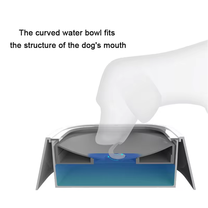 Revolutionary Floating Pet Water Bowl - The Ultimate Splash-Free Hydration Solution for Dogs and Cats