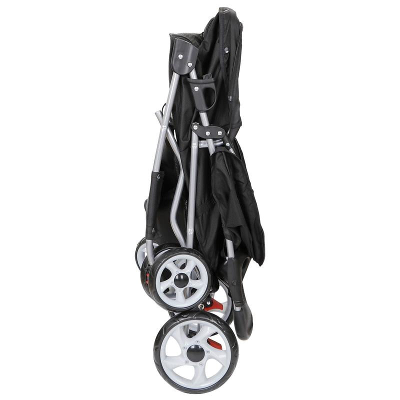 Elevate Your Pet's Adventure with the Stylish Segawe Foldable Dog Stroller - Black Travel Carriage & Detachable Carrier Cart