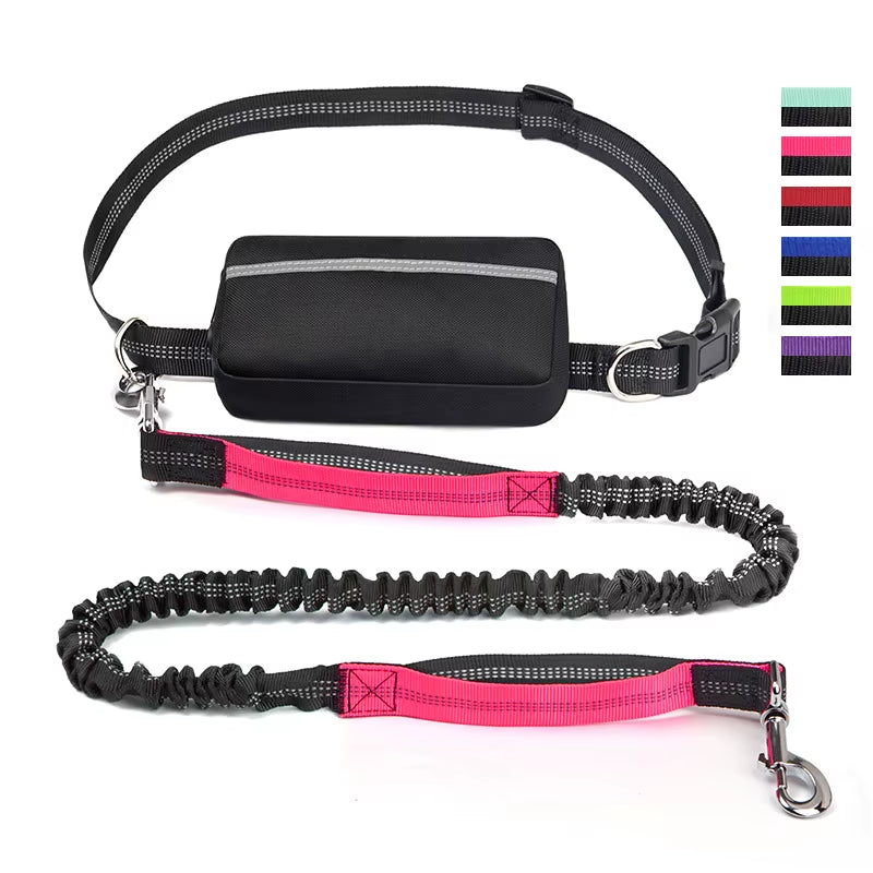Hands-Free Adjustable Dog Leash: Perfect for Running, Jogging, and Walking with Your Furry Friend!