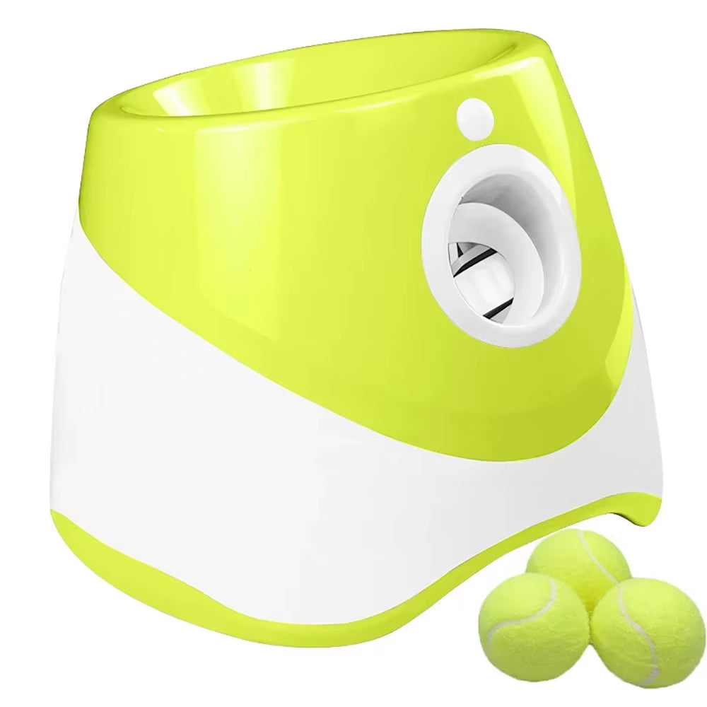 Ultimate Automatic Dog Ball Launcher - Three Exciting Distance Settings for Unmatched Playtime Fun! Perfect for Dogs and Cats!