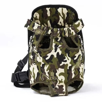 Adventure Awaits: The Ultimate Camouflage Dog Carrier Backpack for Stylish Pups on the Go!