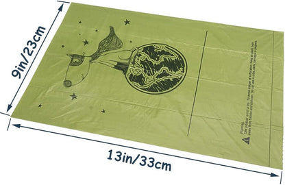 Eco-Friendly Lavender Scented Dog Poop Bags - 360 Count Extra Thick & Leak-Proof Waste Bags with Convenient Dispenser