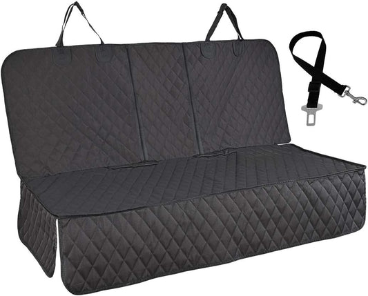 Premium Waterproof Dog Car Seat Cover with Side Flaps - Nonslip Protection for Cars, Trucks, and SUVs