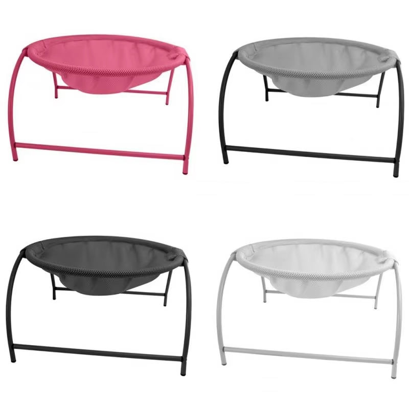 Cozy Cat and Dog Bed Hammock - Plush, Breathable, and Portable Pet Lounge with Detachable Design