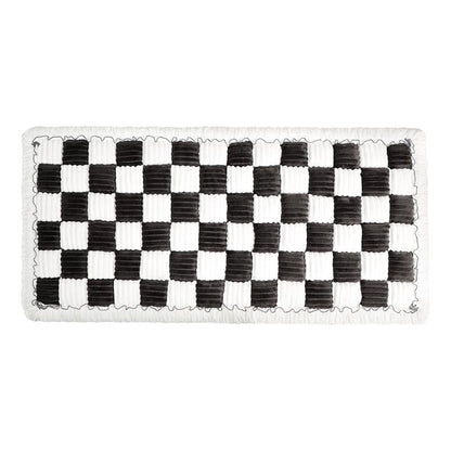 Ultimate Comfort for Your Furry Friend: Non-Slip Plaid Pet Bed Mat Perfect for Car Backseat Travel!