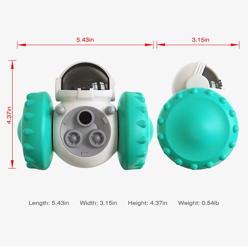 Interactive Dog Treat Dispenser Toy - Engage and Train Your Pup with Fun IQ Challenges!