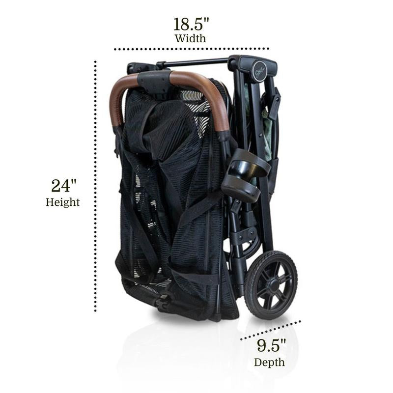 Strolee Luxury Pet Stroller V3 - Your Ultimate Travel Companion for Pets and Shopping!