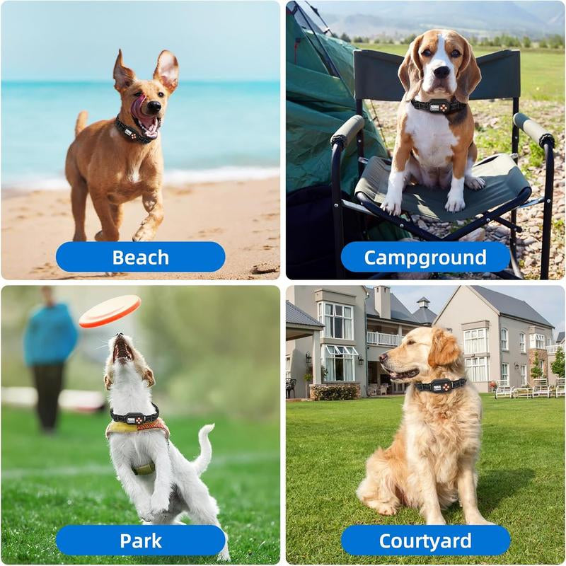 Revolutionary GPS Wireless Dog Fence - Advanced Electric Containment System with Waterproof Rechargeable Collar for Dogs Over 20 lbs