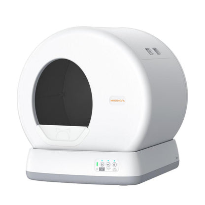 Revolutionize Your Cat Care with the Meowant SC01 Smart Self-Cleaning Litter Box – The Ultimate Odor-Free, App-Controlled Solution Featuring Safety Tech, Mat & Liner!