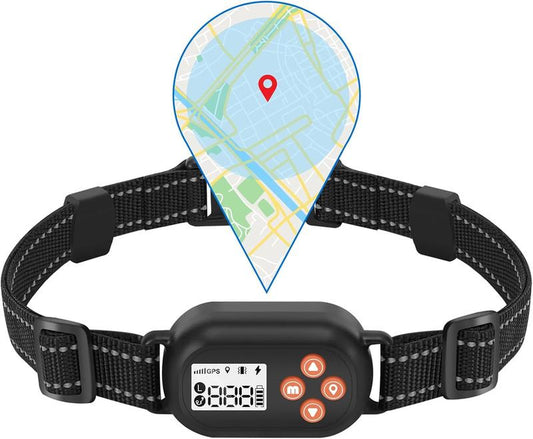 Revolutionary GPS Wireless Dog Fence - Advanced Electric Containment System with Waterproof Rechargeable Collar for Dogs Over 20 lbs