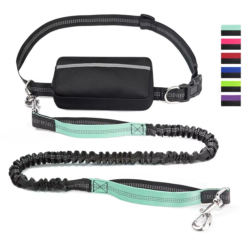 Hands-Free Adjustable Dog Leash: Perfect for Running, Jogging, and Walking with Your Furry Friend!