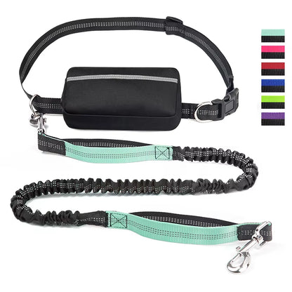 Hands-Free Adjustable Dog Leash: Perfect for Running, Jogging, and Walking with Your Furry Friend!