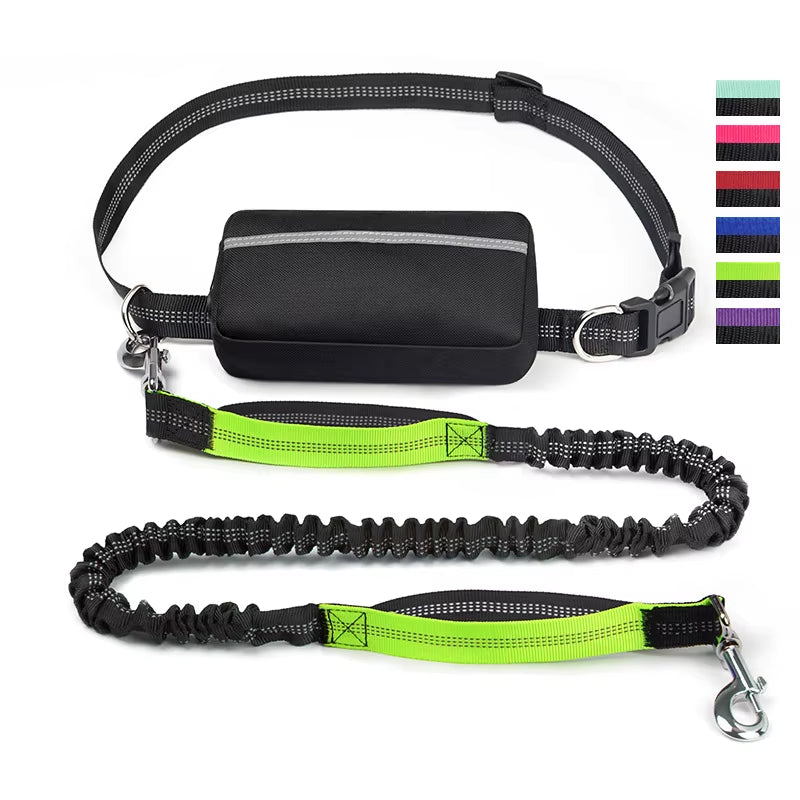 Hands-Free Adjustable Dog Leash: Perfect for Running, Jogging, and Walking with Your Furry Friend!