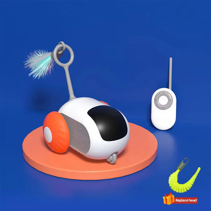 Rev up your cat's playtime with our Remote Control Sports Car Teaser! 🐾🚗 The ultimate boredom buster for indoor kitties! #CatToys #InteractiveFun