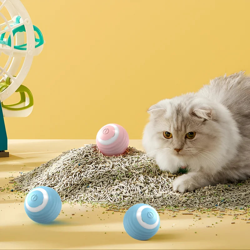 The Ultimate Interactive Smart Cat Ball - Keep Your Feline Entertained with Endless Adventures!