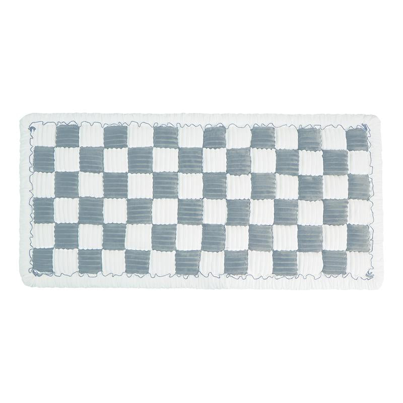 Ultimate Comfort for Your Furry Friend: Non-Slip Plaid Pet Bed Mat Perfect for Car Backseat Travel!