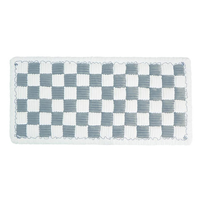 Ultimate Comfort for Your Furry Friend: Non-Slip Plaid Pet Bed Mat Perfect for Car Backseat Travel!