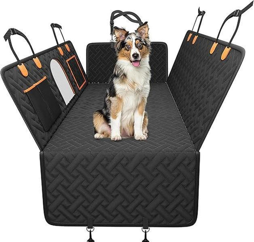 Elevate Your Travel Experience with the DWVO 56"/50" Waterproof Dog Car Seat Cover - Ultimate Pet Protection for Trucks and SUVs