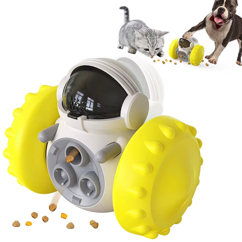 Interactive Dog Treat Dispenser Toy - Engage and Train Your Pup with Fun IQ Challenges!