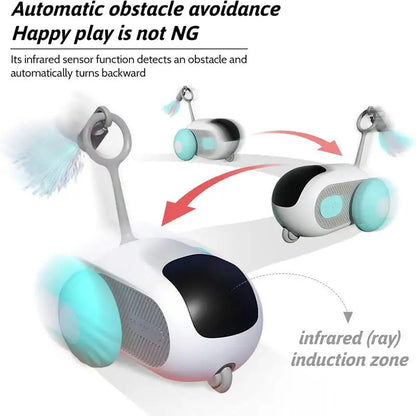 Rev up your cat's playtime with our Remote Control Sports Car Teaser! 🐾🚗 The ultimate boredom buster for indoor kitties! #CatToys #InteractiveFun