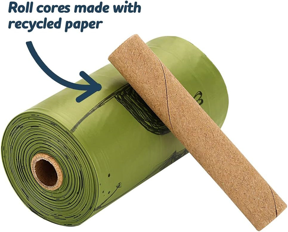 Eco-Friendly Lavender Scented Dog Poop Bags - 360 Count Extra Thick & Leak-Proof Waste Bags with Convenient Dispenser