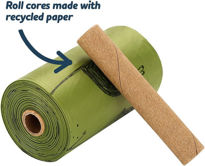 Eco-Friendly Lavender Scented Dog Poop Bags - 360 Count Extra Thick & Leak-Proof Waste Bags with Convenient Dispenser