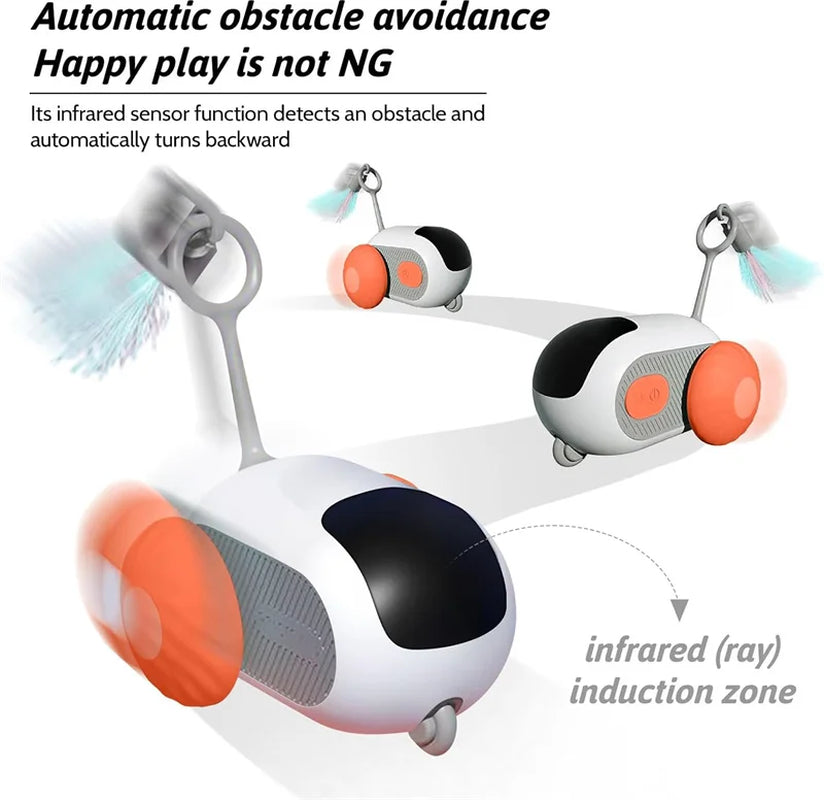 Rev up your cat's playtime with our Remote Control Sports Car Teaser! 🐾🚗 The ultimate boredom buster for indoor kitties! #CatToys #InteractiveFun