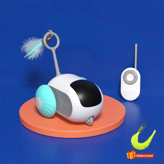 Rev up your cat's playtime with our Remote Control Sports Car Teaser! 🐾🚗 The ultimate boredom buster for indoor kitties! #CatToys #InteractiveFun