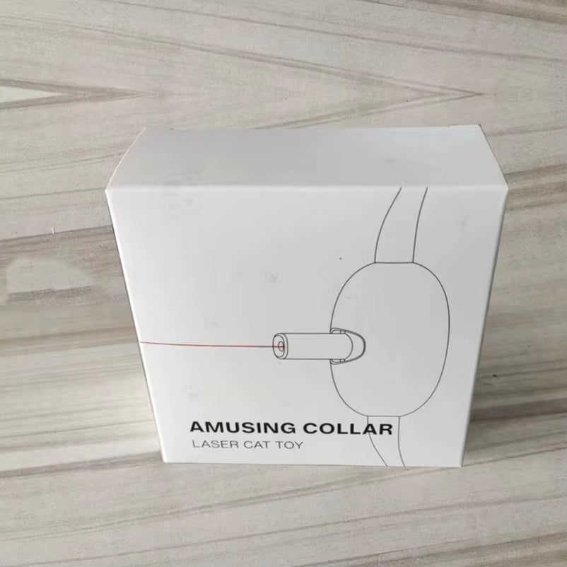 Get Your Cat Moving: Rechargeable Smart Laser Collar for Endless Playtime Fun!