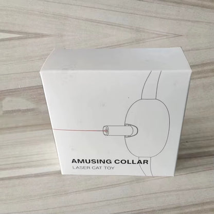 Get Your Cat Moving: Rechargeable Smart Laser Collar for Endless Playtime Fun!