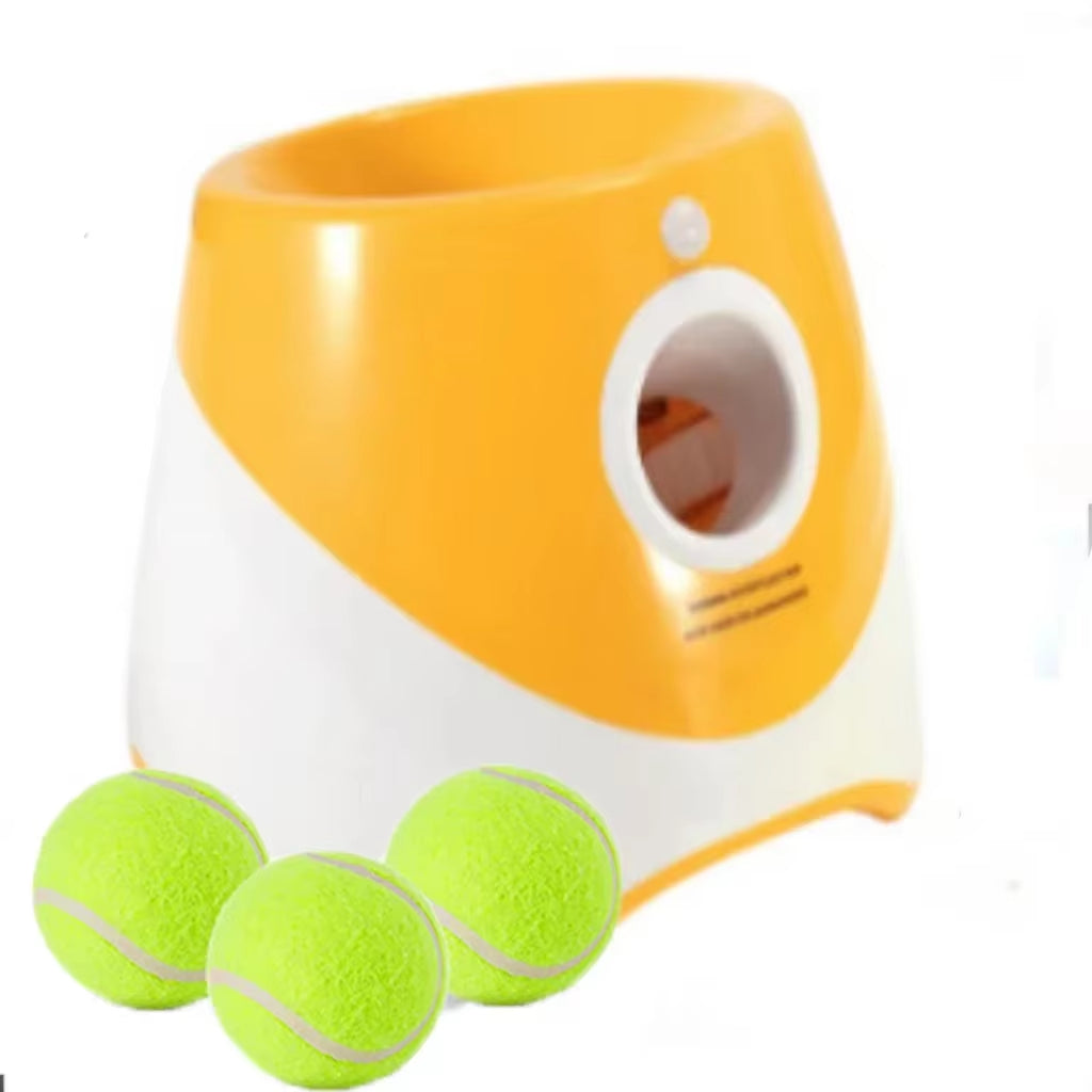 Ultimate Automatic Dog Ball Launcher - Three Exciting Distance Settings for Unmatched Playtime Fun! Perfect for Dogs and Cats!