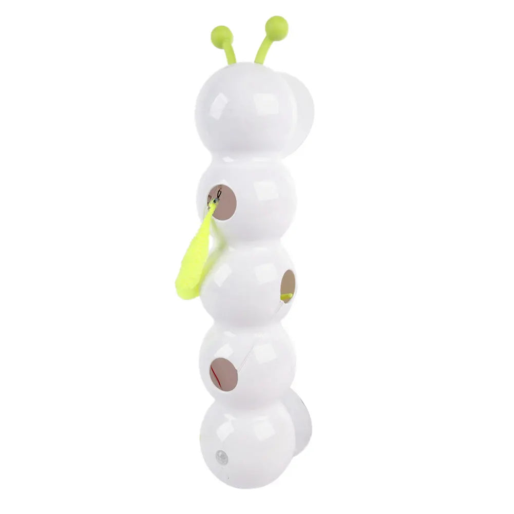 Exciting Caterpillar Motion-Activated Cat Toy - Rechargeable Automatic Playmate for Indoor Cats